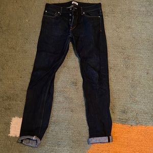 Buck Mason Raw Selvedge Maverick Slim Jean 33